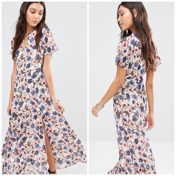 ASOS Dresses & Skirts - ASOS Vera Moda Floral Maxi Dress